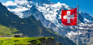 Zwitserland: gids van nationale talen