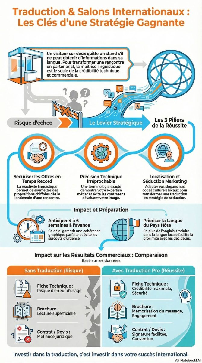 traduction supports salon professionnel